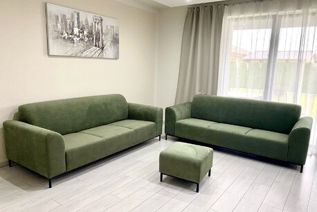 Oživte váš obývací pokoj zelenou sedačkou